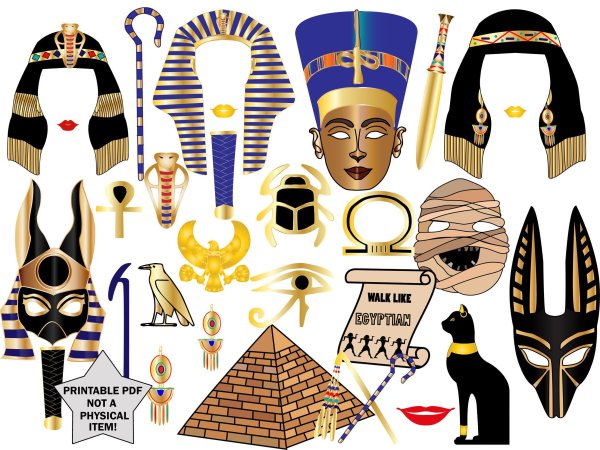 Головные уборы фараонов древнего Египта