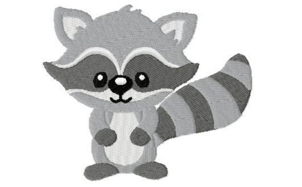 Енот картинка для детей