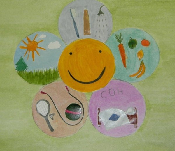 Рисунки на тему здоровый образ жизни для детей