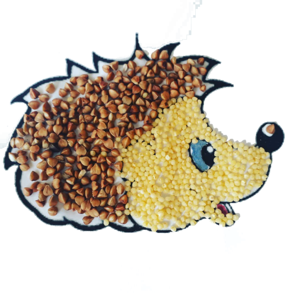 Поделки из крупы