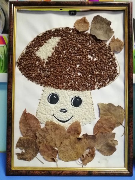 Поделки из гречки