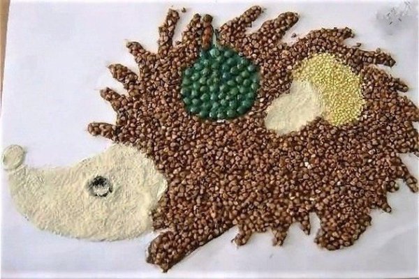 Поделки из гороха