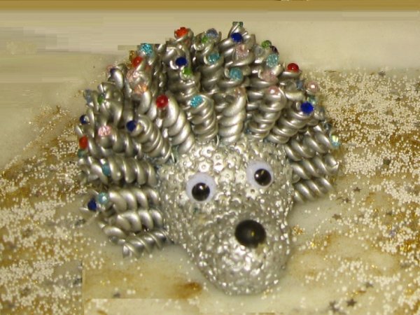 Поделки животных из макарон