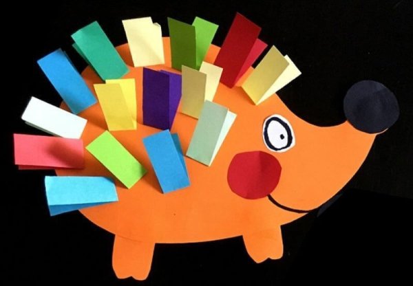 Поделки из цветной бумаги для детей