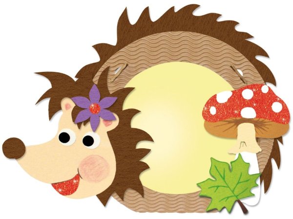 Ёжик шаблон для аппликации