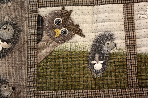 Ежик пэчворк