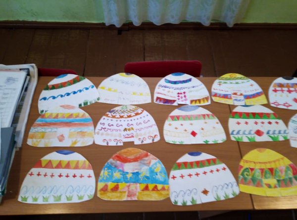 Рисование юрта в старшей группе