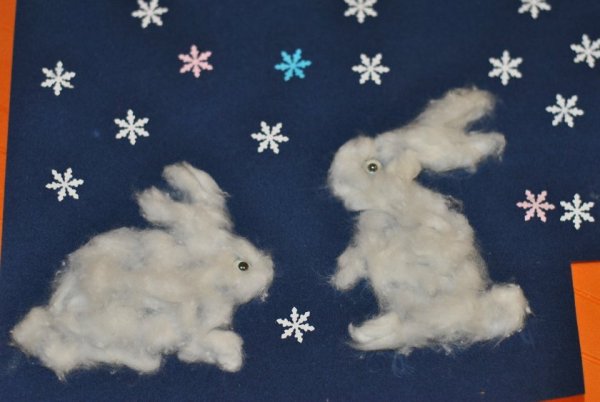 Поделки из ваты