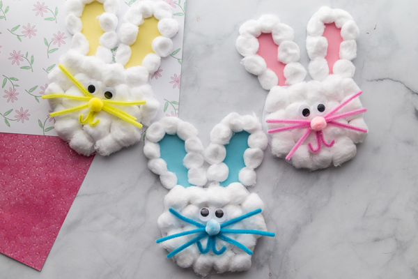 Поделки из ваты для детей