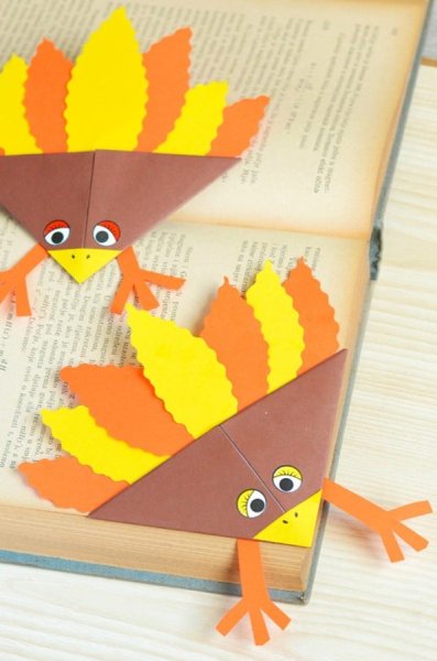 Оригами на осеннюю тему для детей