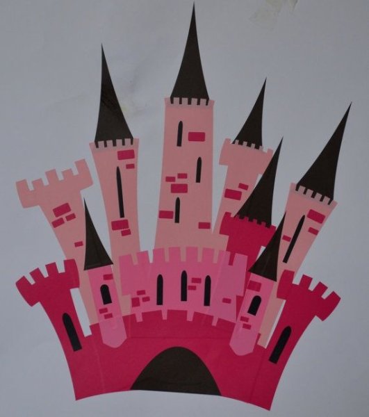 Аппликация замок