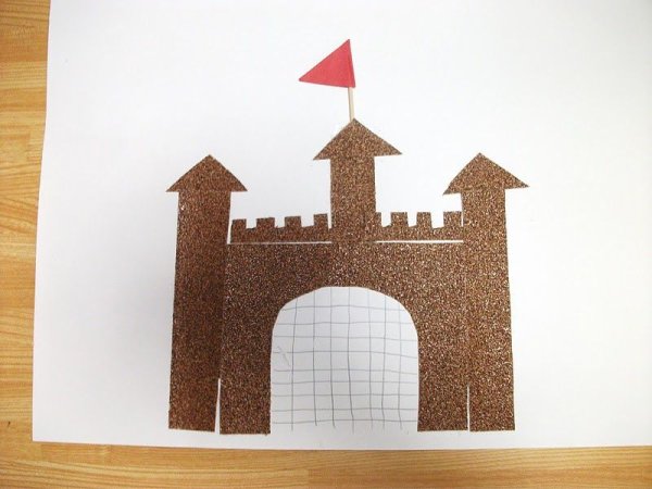 Аппликация замок