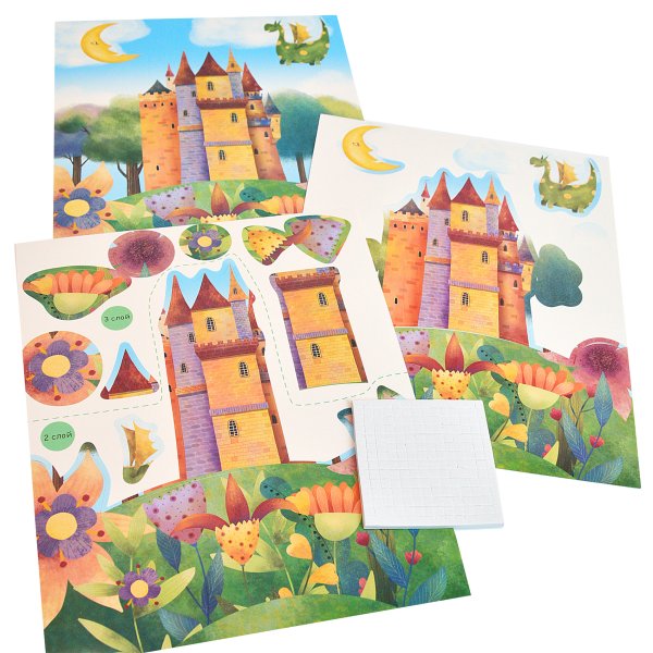 Аппликация замок