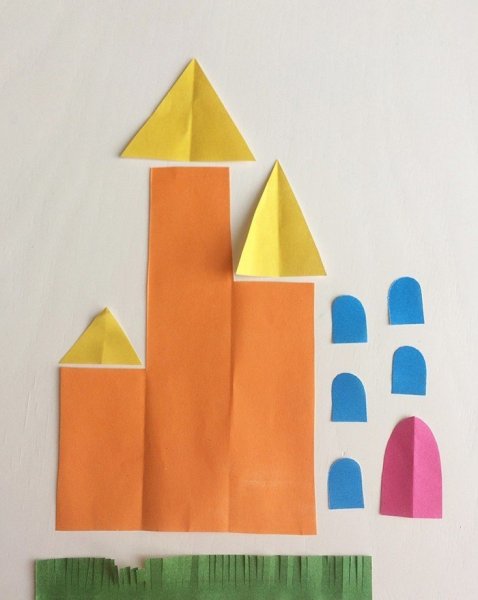 Аппликация замок