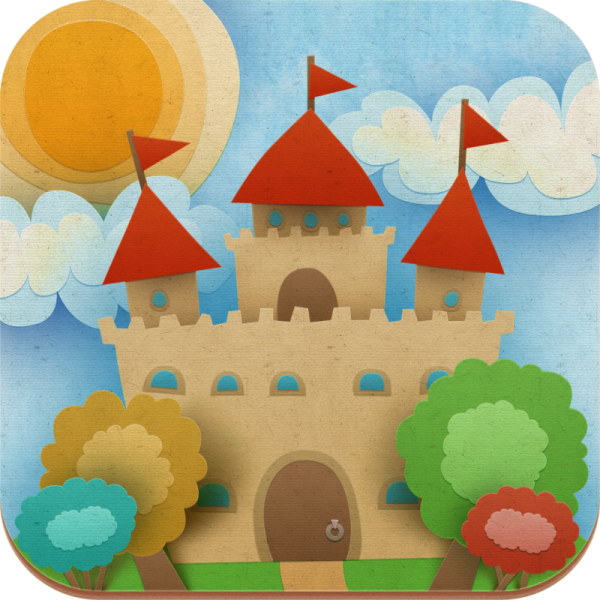 Крепость из геометрических фигур