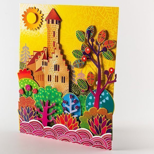 Аппликация замок