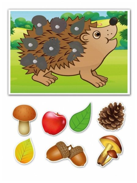 Игра на липучках Ежик