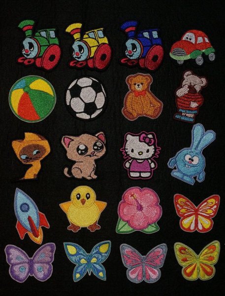 Аппликации на одежду