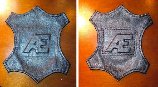 Заплатка на кожаную куртку