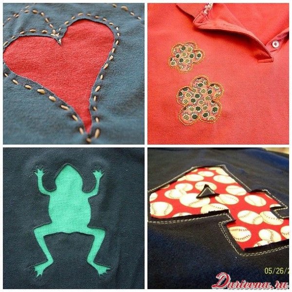 Заплатка на ткани