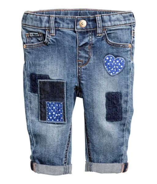 Интересные заплатки на джинсы