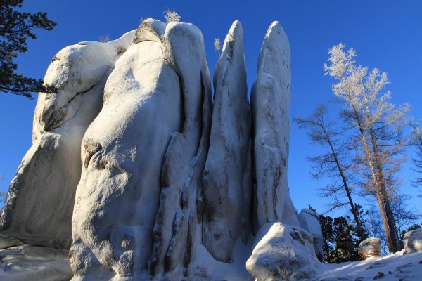 Заповедник столбы Красноярск зимой