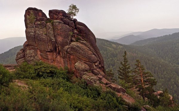 Национальный парк столбы Красноярск гора Ермак