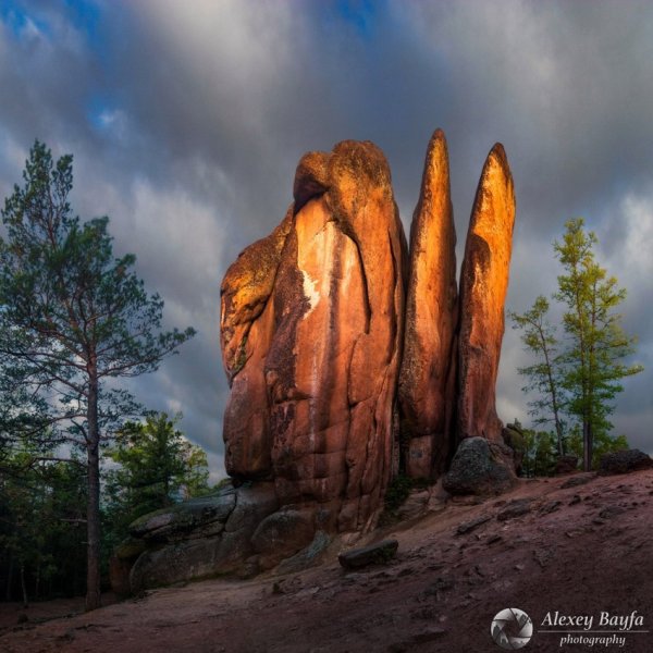 Заповедник столбы Красноярск перья