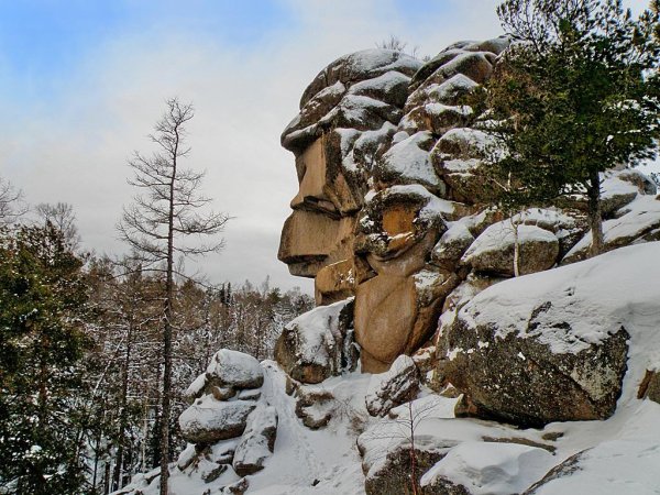 Столбы Красноярск дед