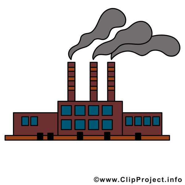 Рисунки заводов и фабрик