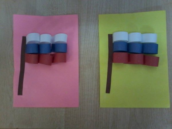 Аппликация в средней группе