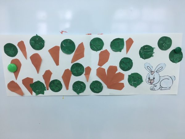 Аппликация огород