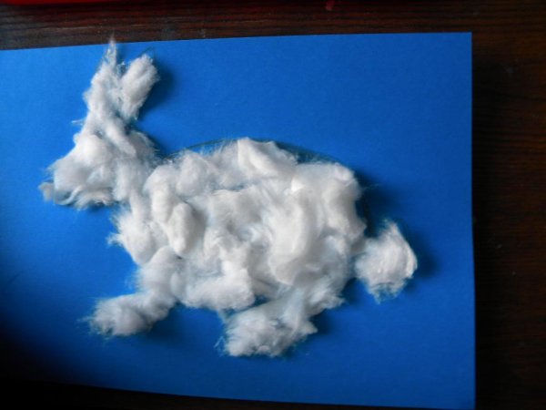 Поделки из ваты