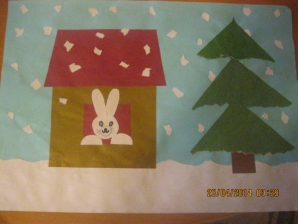 Аппликация по сказкам в подготовительной группе