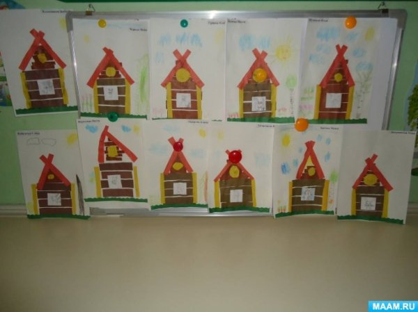 Заюшкина избушка средняя группа