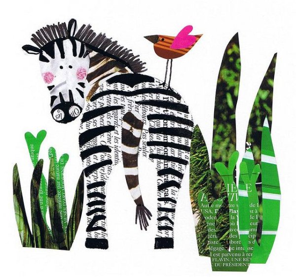 Поделка Зебра