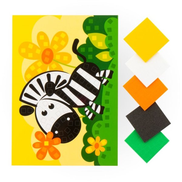 Lori/Лори мягкая мозаика Зебра