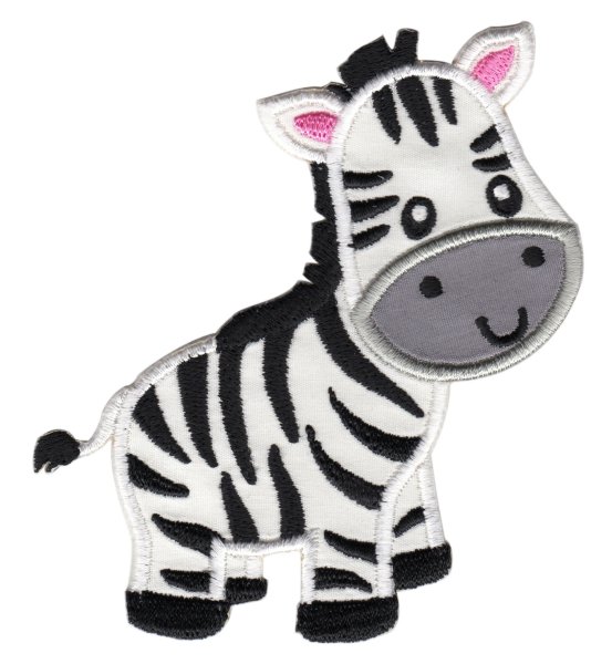 Зебра из фетра