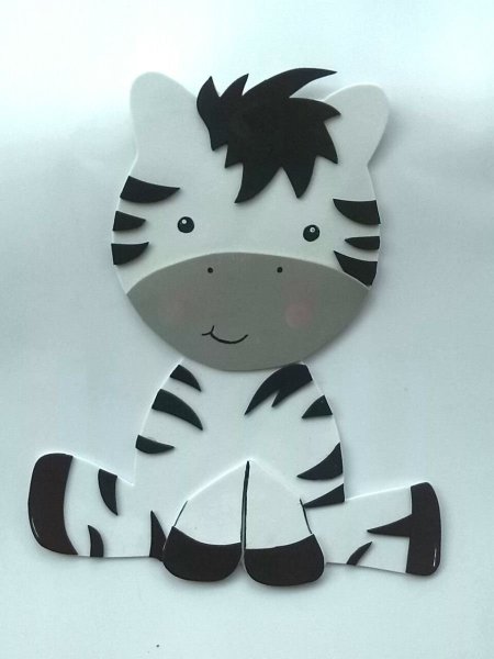 Аппликация Зебра
