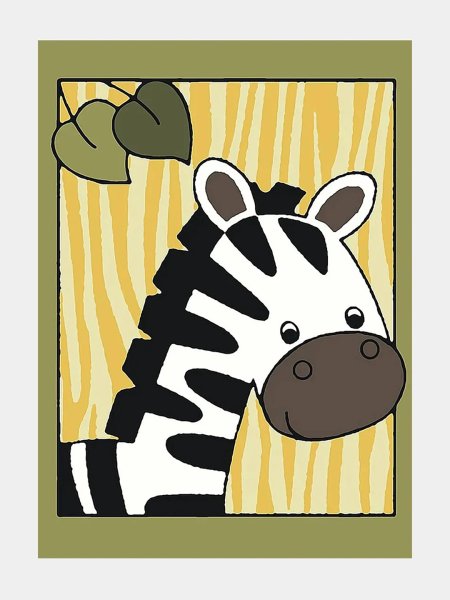 Аппликация Зебра