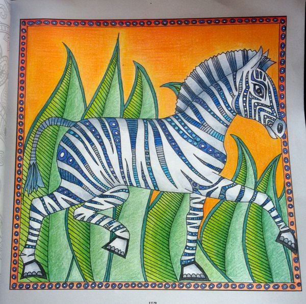 Поделка Зебра из бумаги