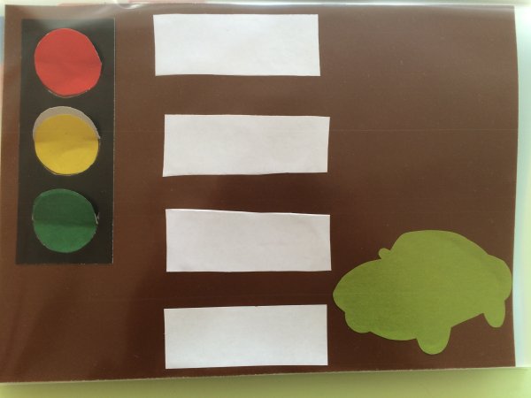 Аппликация Зебра в средней группе