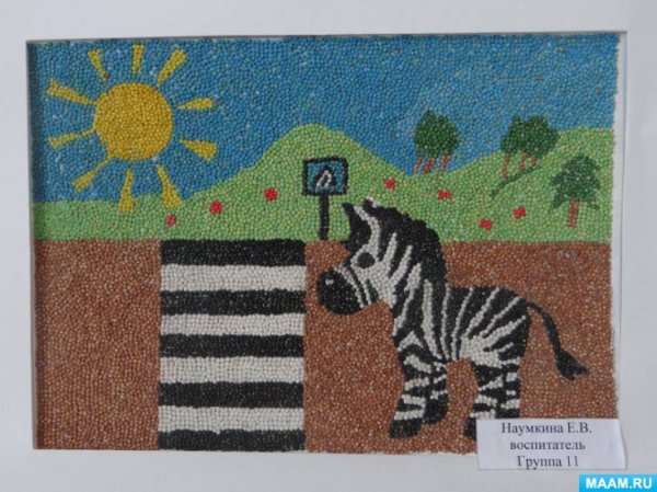 Нетрадиционное рисование по ПДД