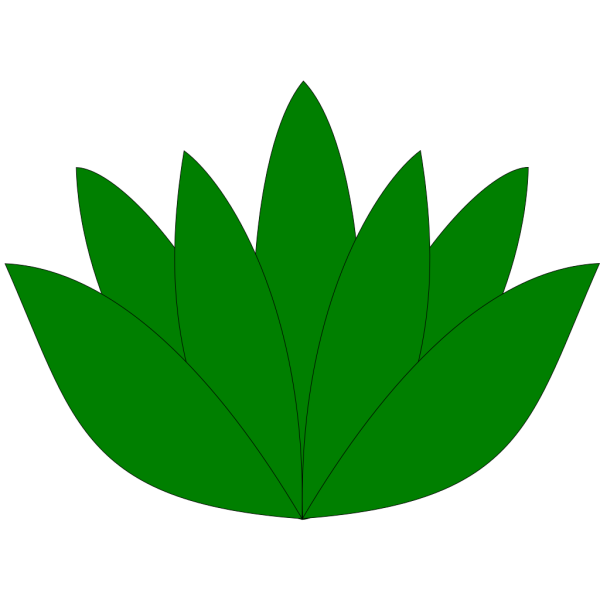 Аппликация с листьями