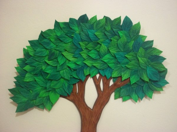 Аппликация дерево