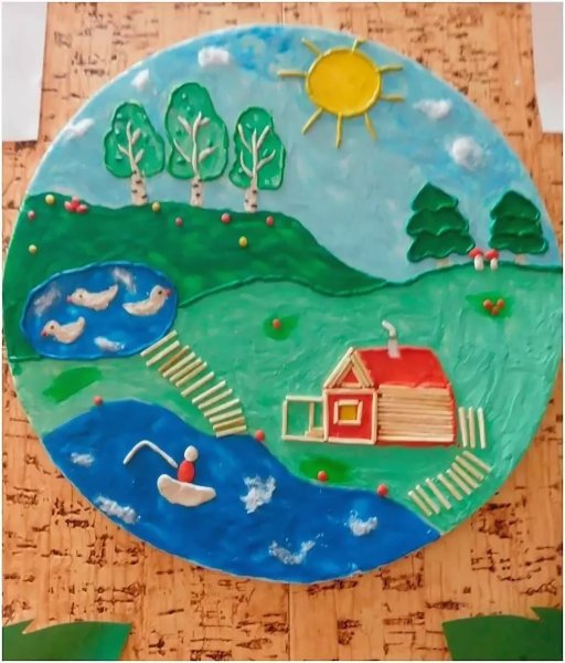 Поделка земля