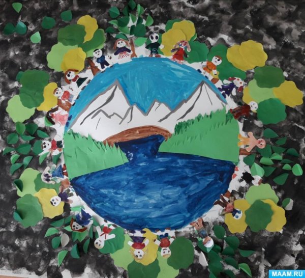 Земля наш общий дом поделки
