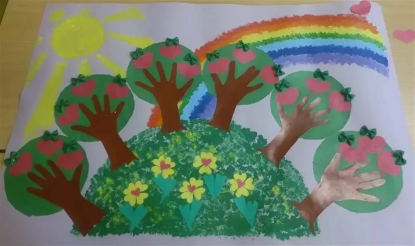 Аппликация на экологическую тему