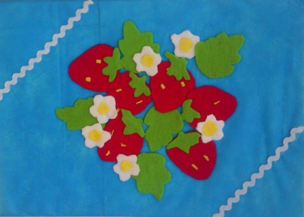 Аппликация вкусное лето