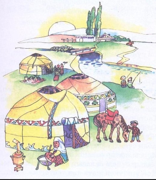 Нарисовать Жайлау